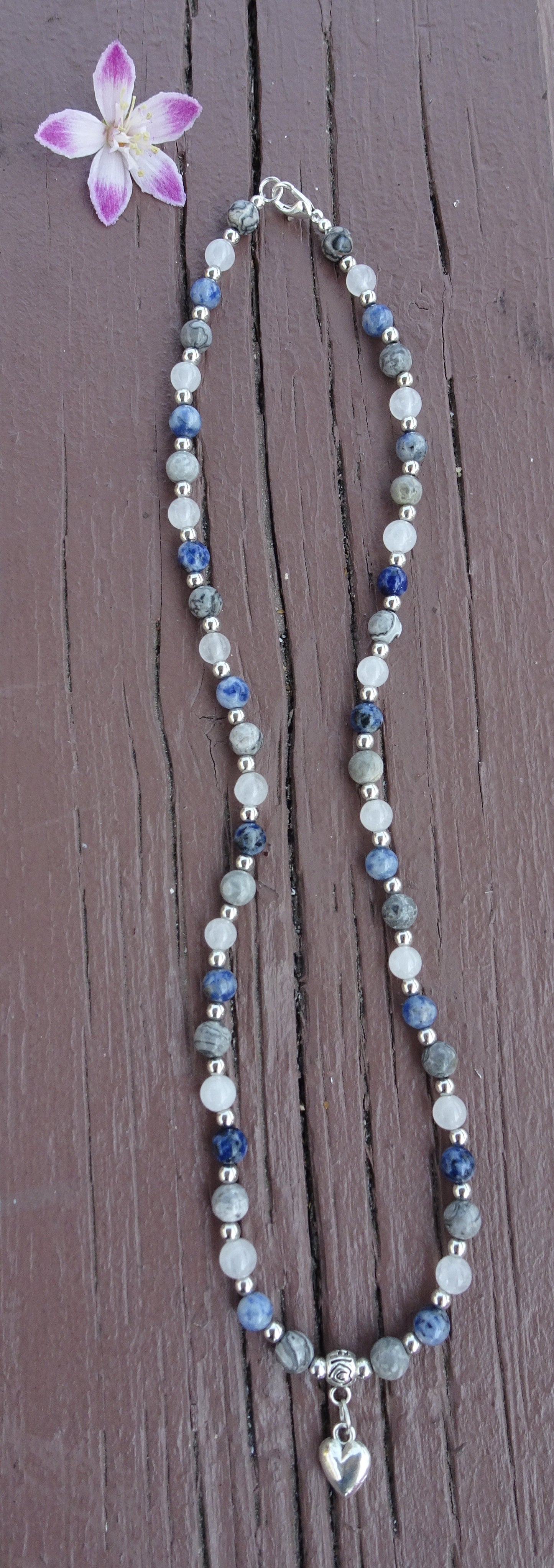 Collier en perles naturelles - CO033