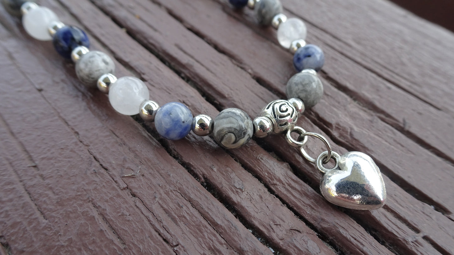 Collier en perles naturelles - CO033
