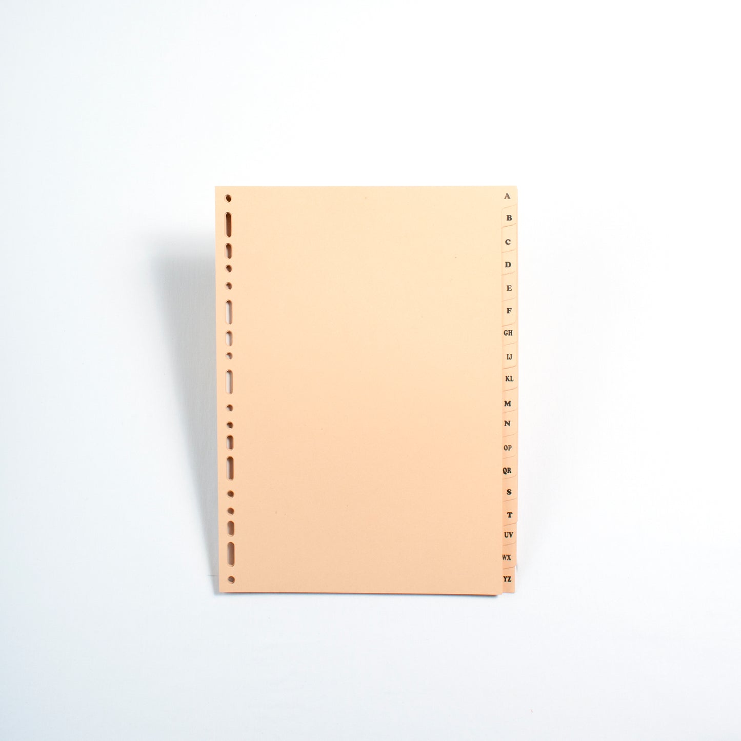 Intercalaires alphabétiques 18 positions