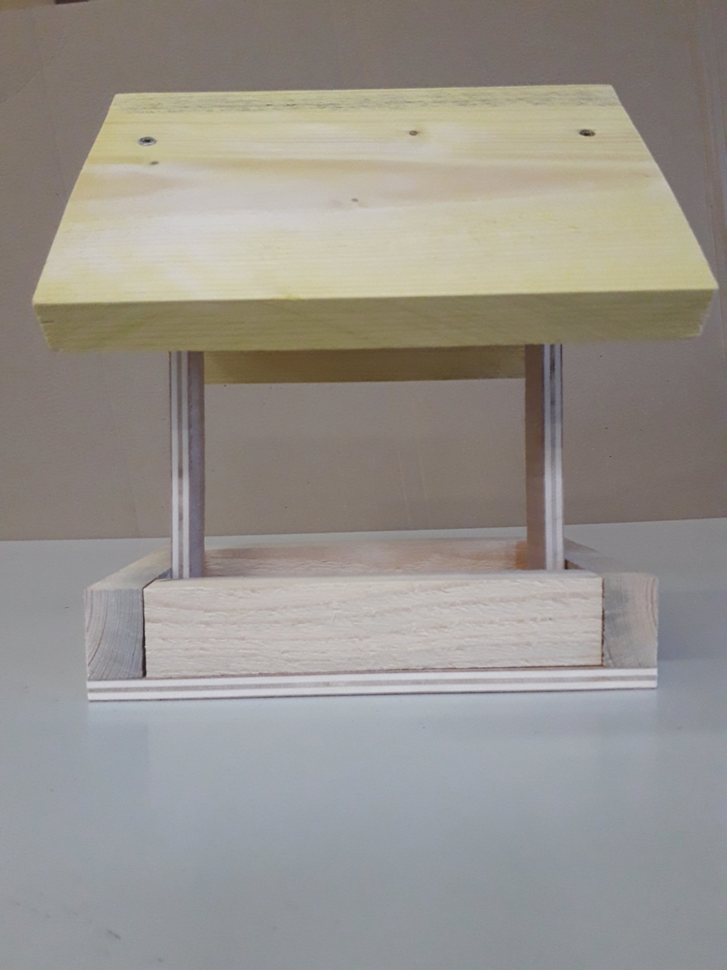 Mangeoire Oiseaux Extérieur ( bois brut )- BO002/1