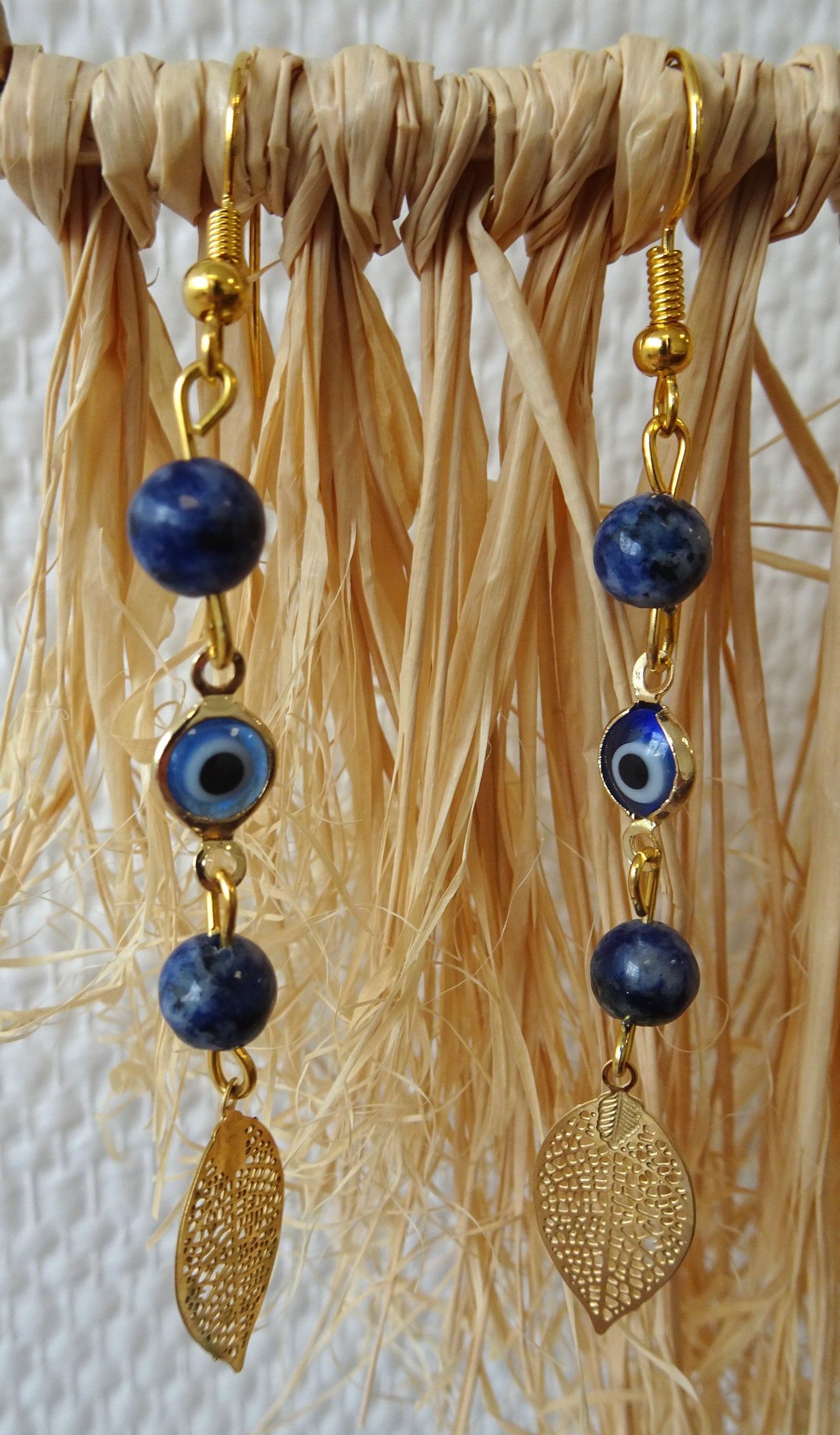 Boucles d'oreilles en perles naturelles - BO067