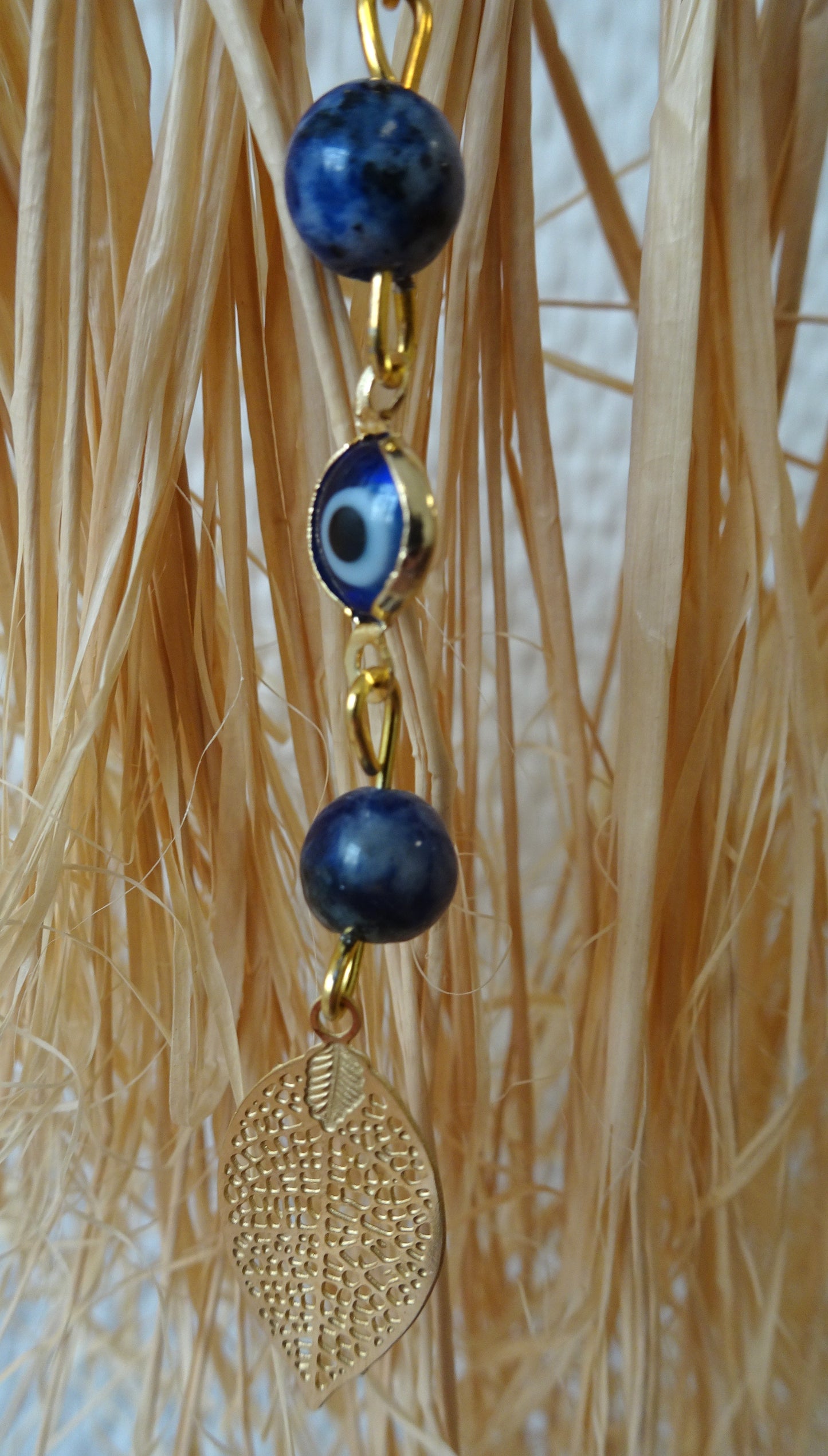 Boucles d'oreilles en perles naturelles - BO067