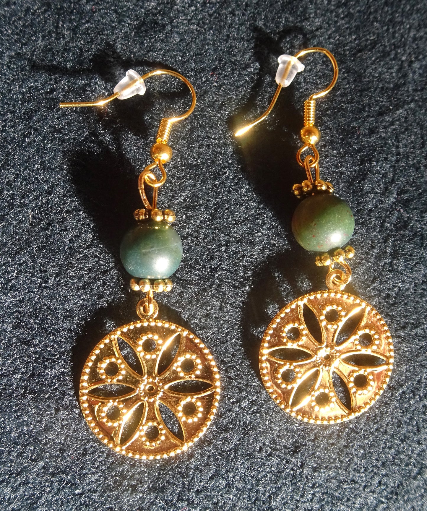 Boucles d'oreilles en perles naturelles - BO070