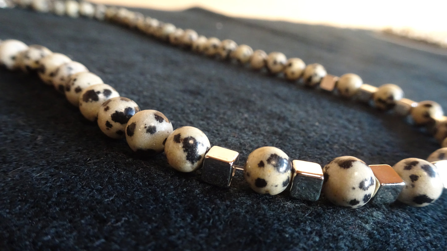 Collier en perles naturelles - CO003