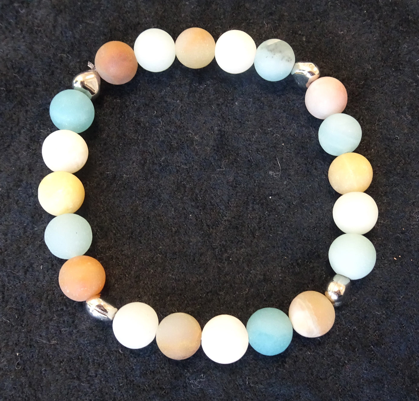 Bracelet Perles naturelles mates - BR048