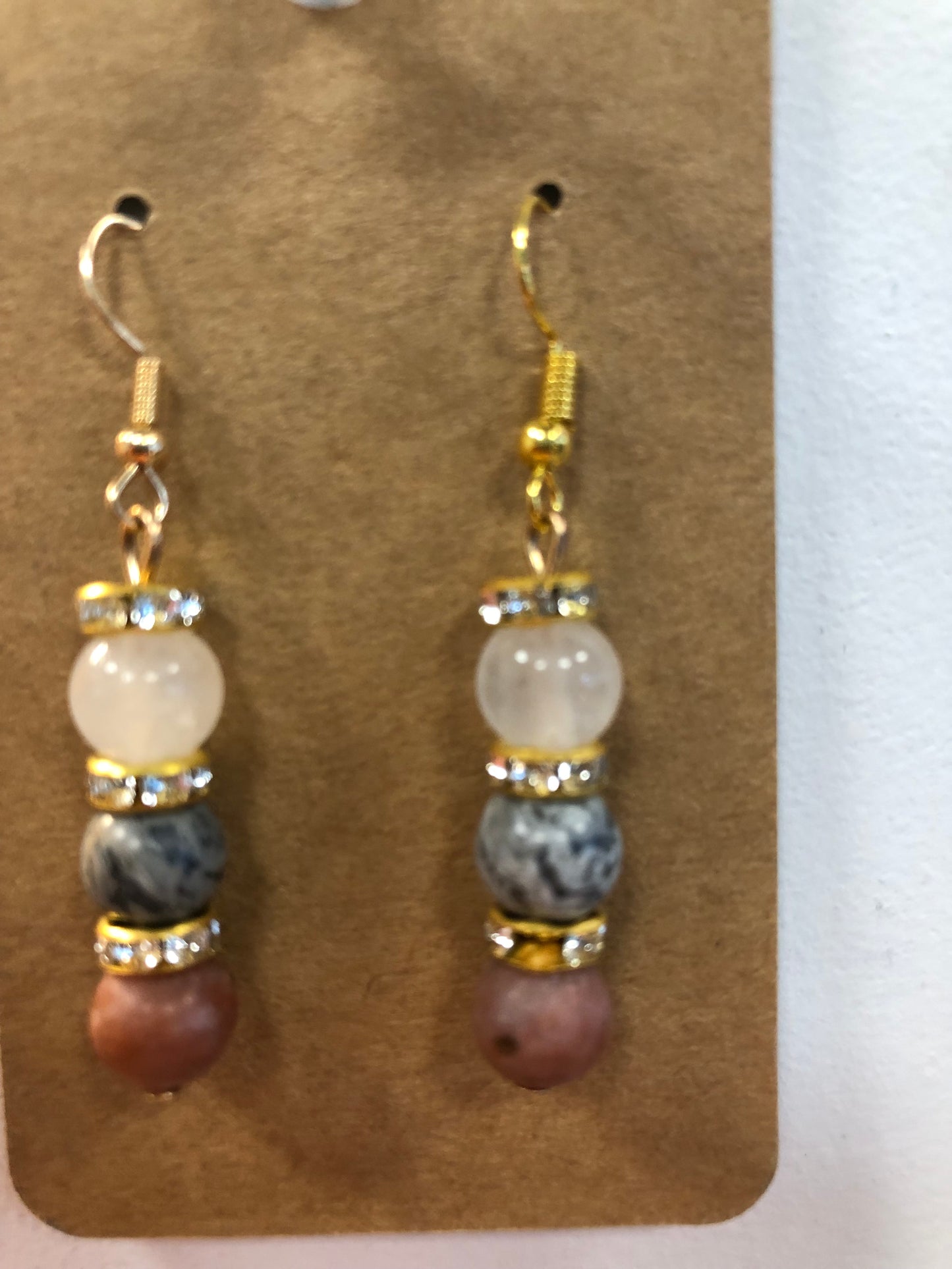 Parure de bijoux en perles naturelles - PA006