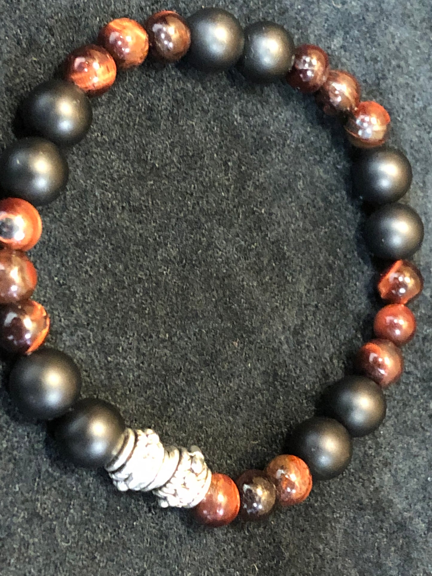 Bracelet en perles naturelles pour homme - BR023