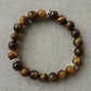 Bracelet en perles naturelles Oeil de tigre FEMME- BR102