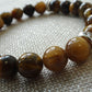 Bracelet en perles naturelles Oeil de tigre FEMME- BR102