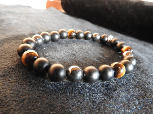 Bracelet en perles naturelles pour Homme - BR029
