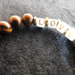 Bracelet en perles naturelles LOVE - BR028