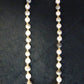 Collier en perles fantaisie grises et blanches 8 mm - CO021